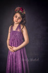 Charlie Gown • Girls Infinity Gown • Girls Lace Infinity Gown • by Sew Trendy