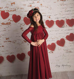 Cynthia Girls Gown •  Full Circle Chiffon Skirt • Lace Off the Shoulder Top • Girls Couture • Princess Photo Shoot • Birthday Dress • by Sew Trendy