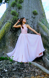 Sidney Gown • Chiffon Gown • Infinity Girls Gown • Princess Dress • Modeling Gown • Full Circle Dress • Flower Girl • Infinity Top Dress • by Sew Trendy