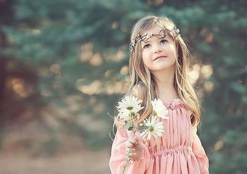 Quinn Floral Crown • Dainty Floral Crown • Pristine Crown • Whimsical Crown • Grapevine Floral Crown • Petite Floral Crown | READY TO SHIP • by Sew Trendy