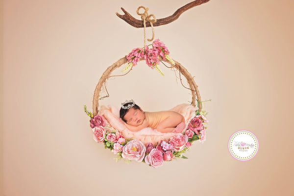 Grace Rhinestone Crown • Princess Newborn Crown • Newborn Photo Prop  | READY TO SHIP • by Sew Trendy