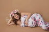 Floral Jessica Gown • Grey Floral Gown • Fitted Maternity Gown • Grey Gown • Cap Sleeve Maternity Gown • Slim Fit Gown • Sweetheart Style Dress • Bridesmaid Dress  • Event Gown • Photo Shoot • by Sew Trendy