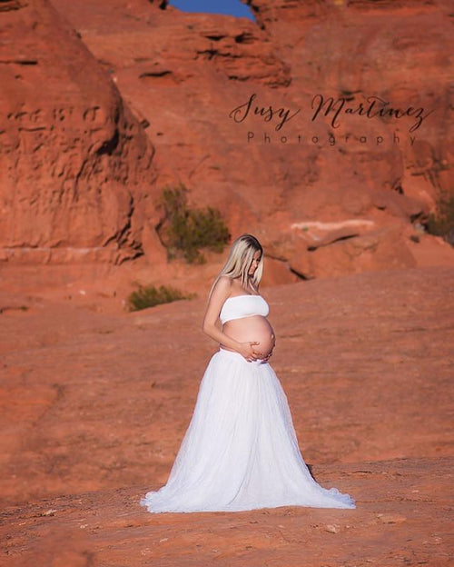 Marcelle Deluxe Maternity Tutu • Luxurious Tutu Set • Tutu and Bandeau Set • Wedding Tutu • Photo Session Tutu • Luxury Tutu • Teen Tutu • by Sew Trendy