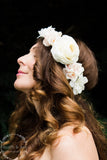 Evelyn Floral Crown • Natural Flower Crown • Grapevine Floral Headband • Wedding Headpiece • Maternity Crown • Flower Girl  | Ready To Ship • by Sew Trendy
