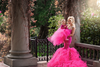 Mommy & Me Gown Set • Celine Gown • Carmen Gown • Fitted Mermaid Style Maternity Gown • Lace and Tulle Dress • Tulle Mermaid Gown • by Sew Trendy