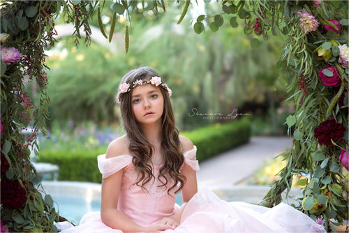 Eleanor Floral Crown • Felted Flower Crown • Simple Crown • Bohemian Crown • Ivory Floral Crown • Dainty Floral Crown | READY TO SHIP • by Sew Trendy