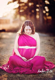 Petra Gown • Sheer Maternity Gown • Grecian Style Dress • Chiffon Gown • Maternity Photo Prop• by Sew Trendy