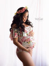 Valentina Floral Bodysuit • FALL 2017 FLORALS • by Sew Trendy
