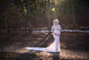 Angela Gown • Slim Fit Gown • Mermaid Style Maternity Gown • Sheer Maternity Gown •  Maternity Photo Shoot Gown • Event Gown • Wedding Dress