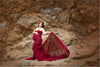 USED Small Angela Gown • Slim Fit Gown • Mermaid Style Maternity Gown • Sheer Maternity Gown •  Maternity Photo Shoot Gown • Event Gown • Wedding Dress