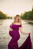 Audrey Gown • Fitted Maternity Gown • Cap Sleeve Maternity Gown • Slim Fit Gown • Sweetheart Style Dress • Bridesmaid Dress  • Event Gown • Photo Shoot • by Sew Trendy