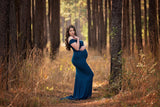 Audrey Gown • Fitted Maternity Gown • Cap Sleeve Maternity Gown • Slim Fit Gown • Sweetheart Style Dress • Bridesmaid Dress  • Event Gown • Photo Shoot • by Sew Trendy