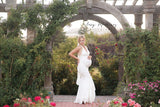 Cecily Gown • Lace Mermaid Style Pregnancy Gown • Halter Gown • Halter Style Maternity Gown • by Sew Trendy
