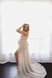 Clara Gown • Vintage Inspired Ruffled Infinity Gown • by Sew Trendy