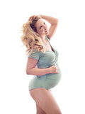 Eliza Bodysuit • Sweetheart Knit Body Suit • Off the Shoulder Bodysuit • Bodysuit Maternity Top • Bodysuit Top • Leotard Shirt • Bodysuit with Snaps • by Sew Trendy