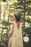 Hera Gown • Slim Fit Pregnancy Gown • Sweetheart Tank Style Gown • Cape Maternity Gown • Maternity Gown • by Sew Trendy