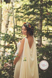 Hera Gown • Slim Fit Pregnancy Gown • Sweetheart Tank Style Gown • Cape Maternity Gown • Maternity Gown • by Sew Trendy