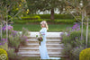 Krysten Gown • Boat Neck Slim Fit Maternity Gown • Long Sleeved Slim Dress • Droop Back Gown • by Sew Trendy