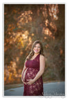 Leanne Gown • Lace Infinity Gown • Infinity Maternity Dress • Pregnancy Gown • Bridesmaid Dress • Senior Photos • Photo Shoot • Boho Dress • by Sew Trendy