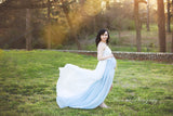 Reversible Rebecca Gown • Chiffon Maternity Gown • Sweetheart Style • Maternity Gown • Maxi Dress • Senior Photo Shoot • Bridesmaid Dress • by Sew Trendy