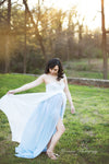 Reversible Rebecca Gown • Chiffon Maternity Gown • Sweetheart Style • Maternity Gown • Maxi Dress • Senior Photo Shoot • Bridesmaid Dress • by Sew Trendy