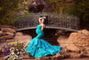 Veronique Gown • Couture Mermaid Style Maternity Gown • Bridal Gown • Princess Tutu • Detachable Bustle Gown • by Sew Trendy