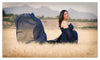 Lillian Gown • Vintage Style Gown • Sheer Chiffon Maternity Gown • by Sew Trendy