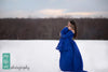 Mommy & Me Gown Set • Miriam and Norah Set • Knit Maternity Gown • Long Sleeved Girls Gown • by Sew Trendy