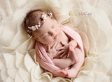 Felted Blossom Blanket | Ready to Ship • by Sew Trendy