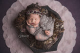 Felted Blossom Blanket | Ready to Ship • by Sew Trendy