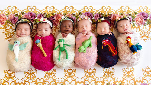Dream Baby Lace Wrap Set • Stretch Lace Newborn Wrap • Swaddle Wrap • Baby Wrap • Stretchy Knit Layer • Newborn Photo Prop | Ready To Ship • by Sew Trendy