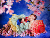 Lien Newborn Princess Dress • Mulan Style Newborn Dress • Dream Baby • Princess Baby Dress • Sitter Princess Dress • Princess Newborn Gown • by Sew Trendy