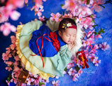Lien Newborn Princess Dress • Mulan Style Newborn Dress • Dream Baby • Princess Baby Dress • Sitter Princess Dress • Princess Newborn Gown • by Sew Trendy