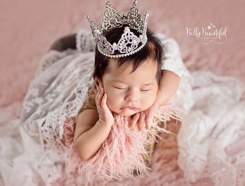 Jasmine Crown • Rhinestone Princess Crown • Photo Prop | Ready To Ship