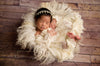 RTS: Violet Gown • Lace Newborn Gown | Ready to Ship • by Sew Trendy