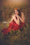 Kenna Floral Crown • Fall Floral Crown • Sunflower Floral Halo • Bohemian Crown • Fall Floral Crown • Autumn Halo | Ready To Ship • by Sew Trendy