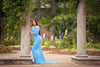 Elaine Gown • Fitted Maternity Gown • Banded Top Maternity Dress •  Maternity Dress for Photo Shoot • Photos • by Sew Trendy