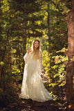 Juliette Embroidered Lace Maternity Robe • Vintage Maternity Robe • by Sew Trendy