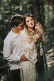 Juliette Embroidered Lace Maternity Robe • Vintage Maternity Robe • by Sew Trendy