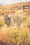 Wendy Gown • Vintage Maternity Nightgown • Sheer Chiffon Maternity Gown • by Sew Trendy