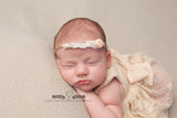 Ari Dress • Newborn Lace Dress • Princess Baby Dress • Sitter Dress • Princess Newborn Gown • Lace Sitter Set • Newborn Chiffon Dress • by Sew Trendy