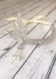 Bridgette Crown Tie Back • Rhinestone Crown Tie Back • Rhinestone Halo | Ready To Ship