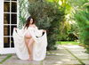 Lillian Gown • Vintage Style Gown • Sheer Chiffon Maternity Gown • by Sew Trendy