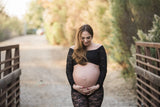 Drew Top • Lace Crop Top • Vintage Lace Maternity Top • Lace Crop Top • Vintage Mama Top • Beautiful Pregnancy Shirt • Bralette • by Sew Trendy