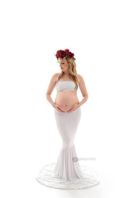 Alli Maternity Skirt • Fitted Maternity Skirt •  Mermaid Skirt •  Pregnancy Maxi Skirt • Maternity Skirt Dress • Pregnancy Skirt • by Sew Trendy