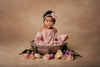 RTS: Violet Gown • Lace Newborn Gown | Ready to Ship • by Sew Trendy
