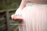 Victoria Princess Rhinestone Newborn Crown • Newborn Crown  | READY TO SHIP • by Sew Trendy